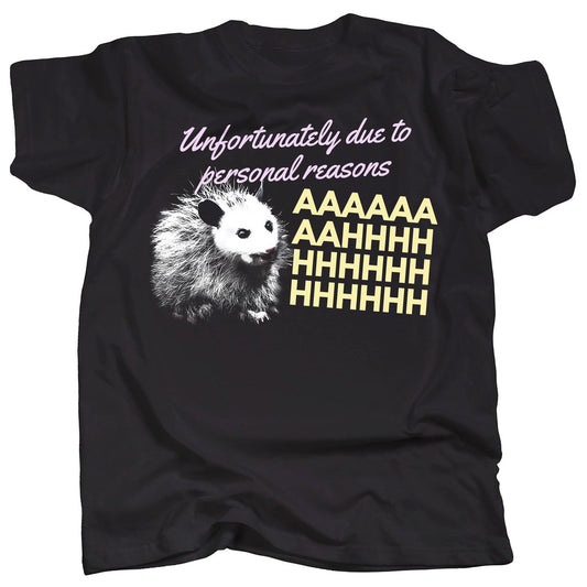 ANXIETY POSSUM - AHHHH T-Shirt