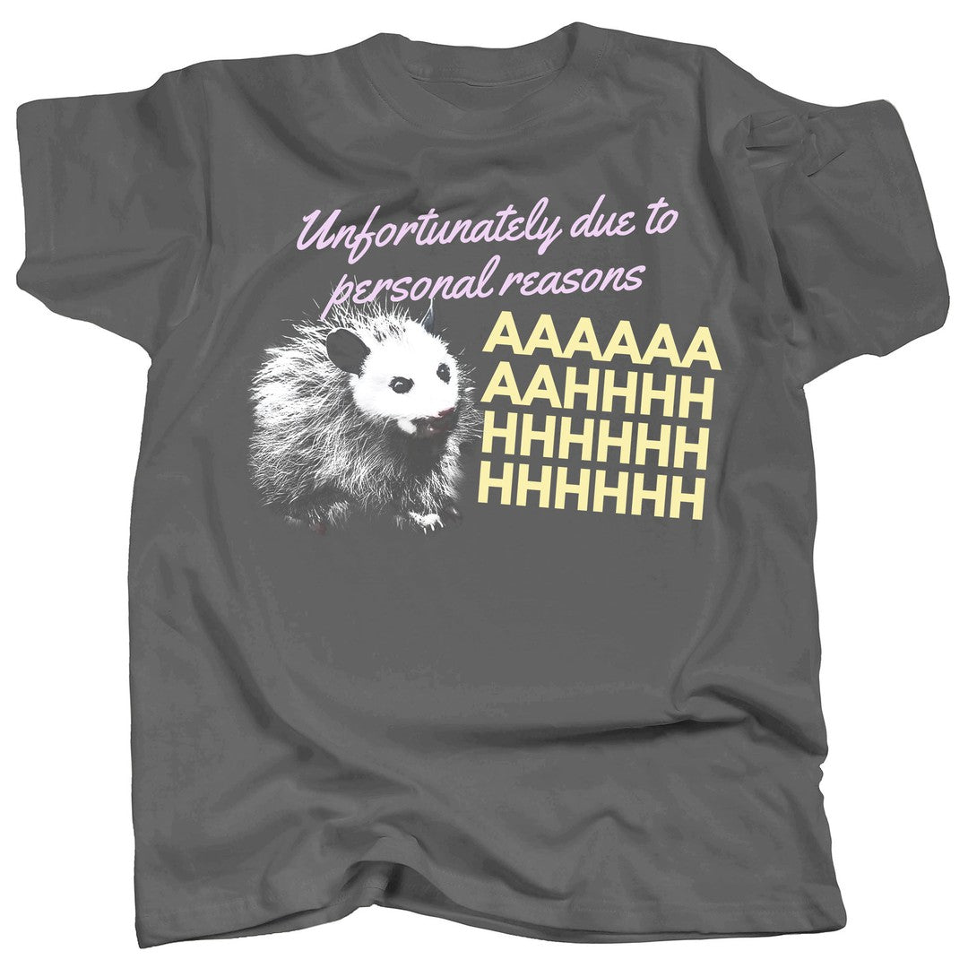 ANXIETY POSSUM - AHHHH T-Shirt