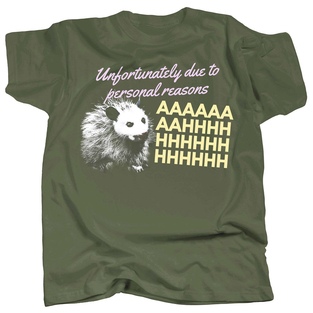 ANXIETY POSSUM - AHHHH T-Shirt