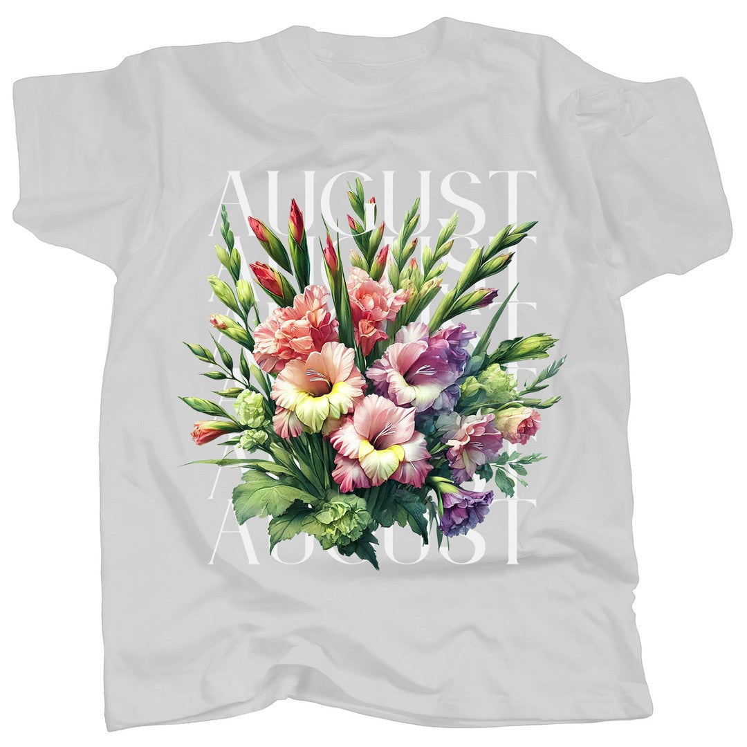 BIRTH FLOWER - AUGUST - GLADIOLUS T-Shirt