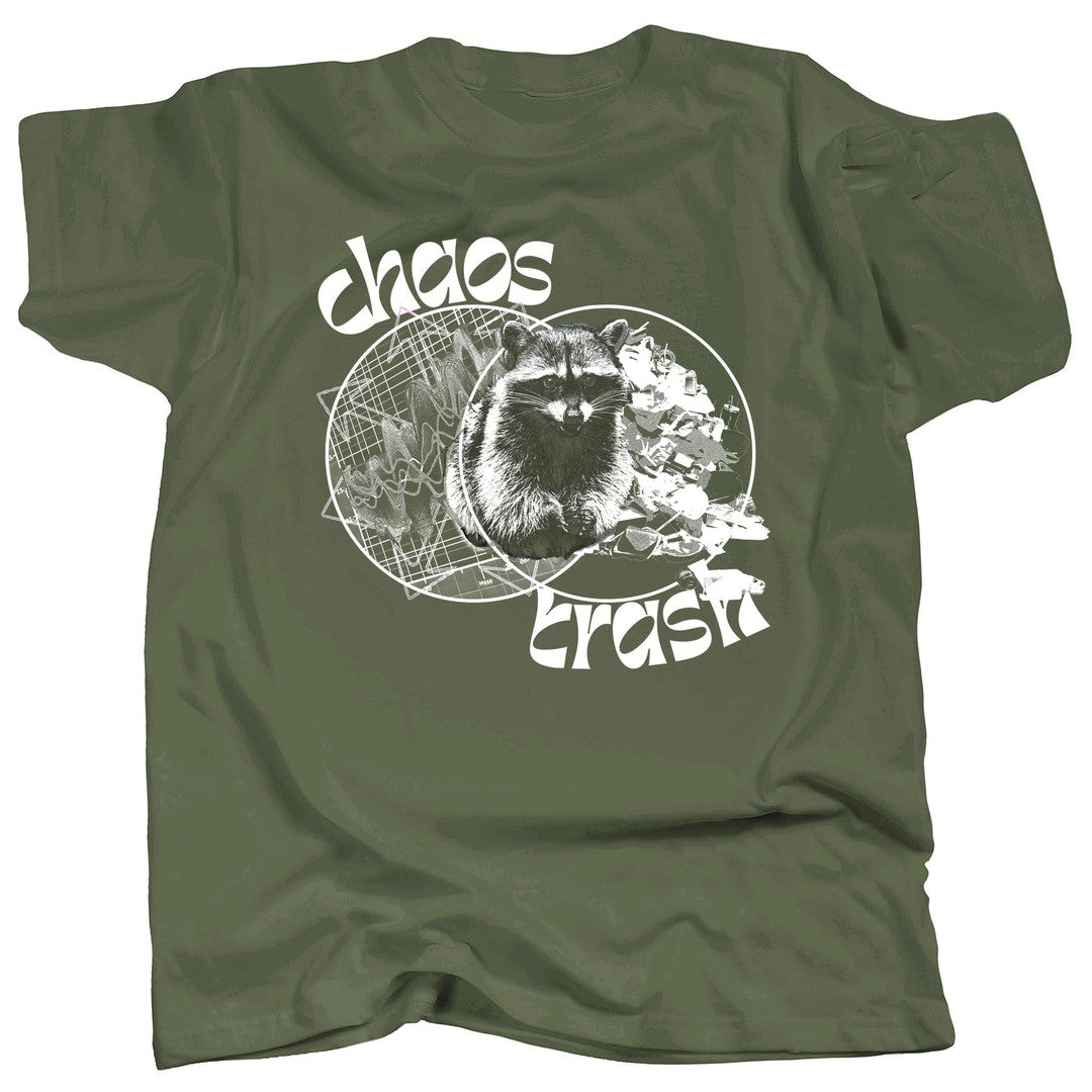 CHAOS + TRASH RACCOON - T-Shirt
