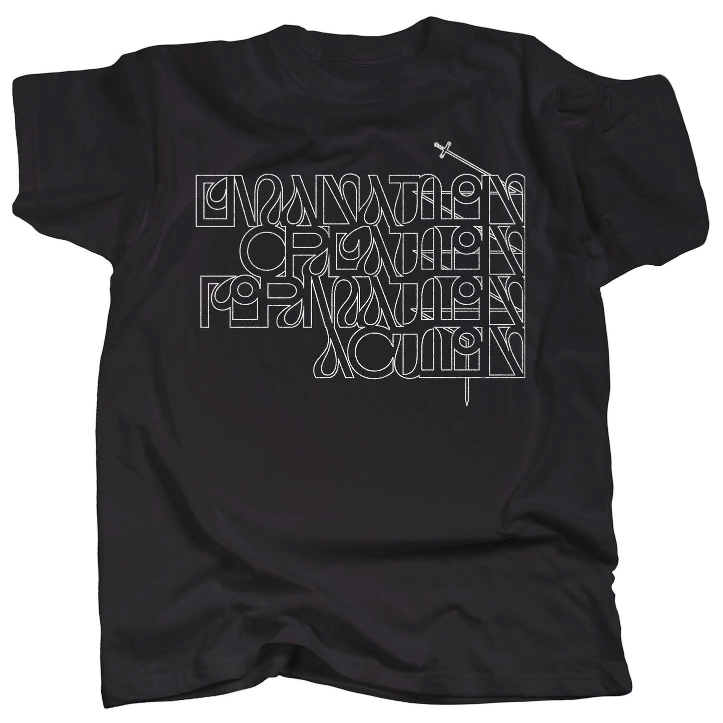 4 WORLDS OF MANIFESTATION - LINEWORK - Graphic T-Shirt
