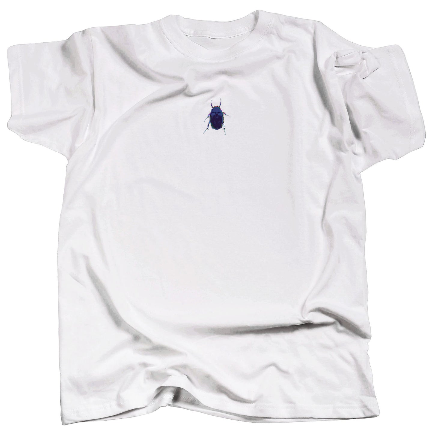 Plene Vivere / Memento Mori - Skull in Smiley - Graphic T-Shirt BACK PRINT
