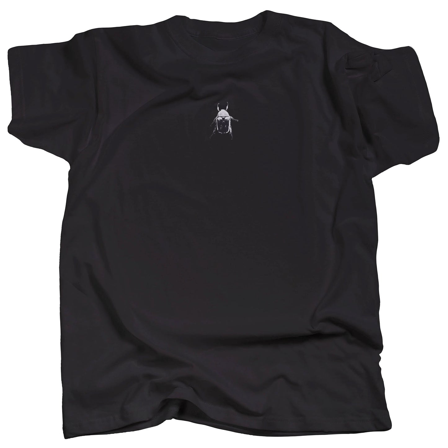 Plene Vivere / Memento Mori - Skull in Smiley - Graphic T-Shirt BACK PRINT