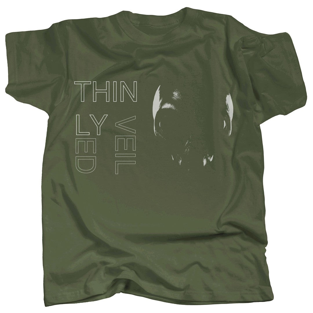 GRAY ALIEN - THINLY VEILED - T-Shirt