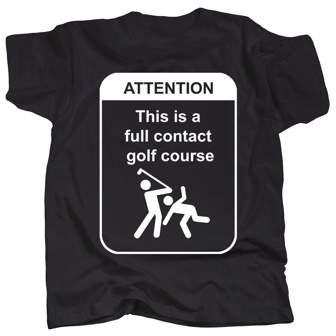 Full Contact Golf Course T-Shirt