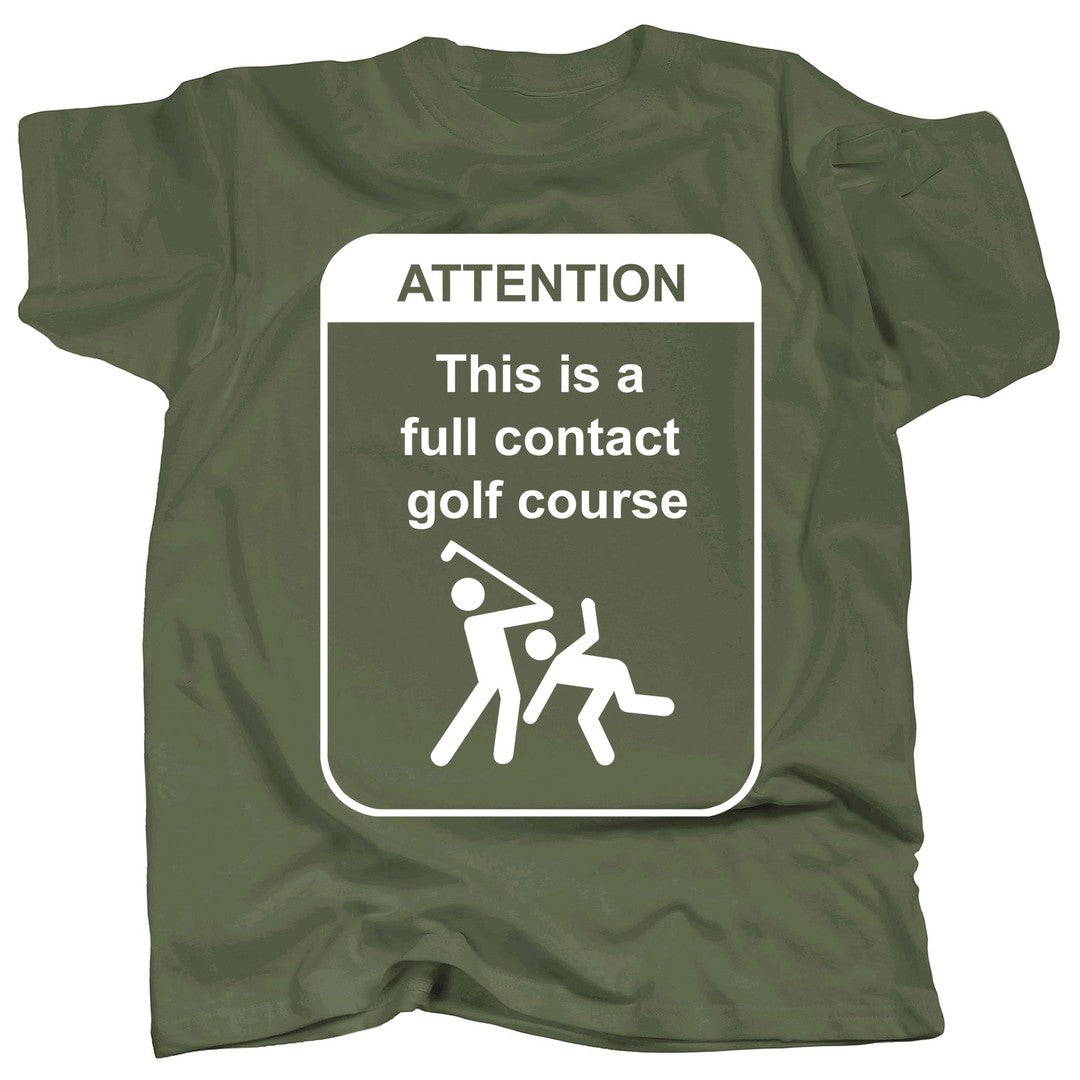 Full Contact Golf Course T-Shirt