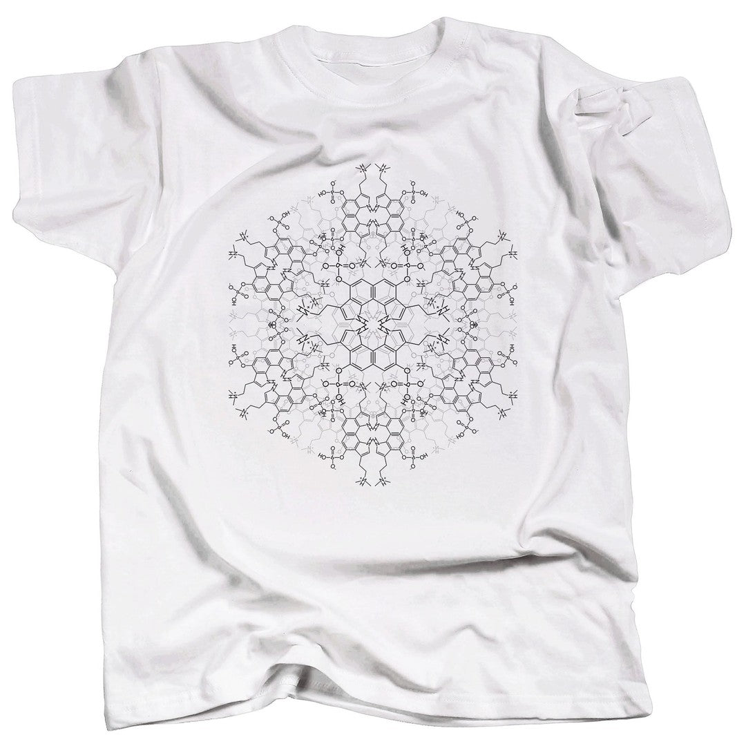 Psilocybin Structure Mandala T-Shirt