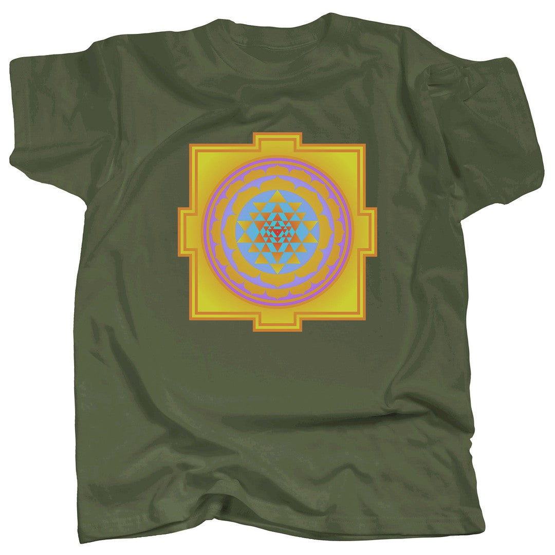 SRI YANTRA - YELLOW - T-Shirt