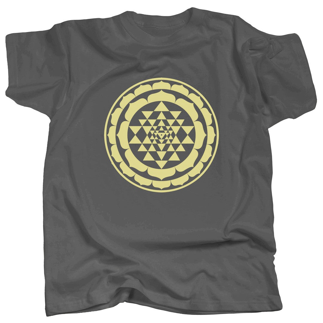 SRI YANTRA MONO - GOLD - T-Shirt