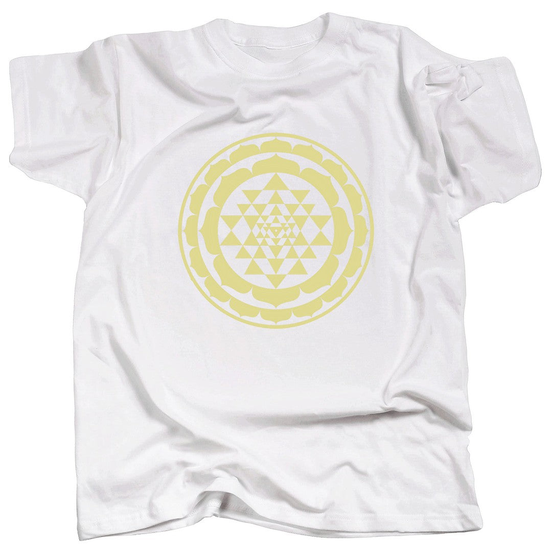 SRI YANTRA MONO - GOLD - T-Shirt