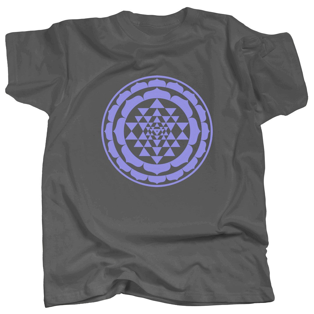 SRI YANTRA MONO - PURPLE - T-Shirt