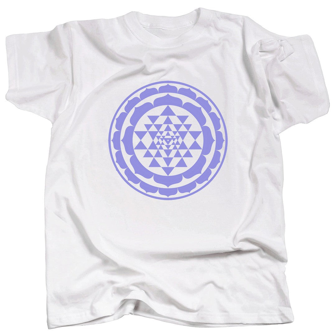 SRI YANTRA MONO - PURPLE - T-Shirt