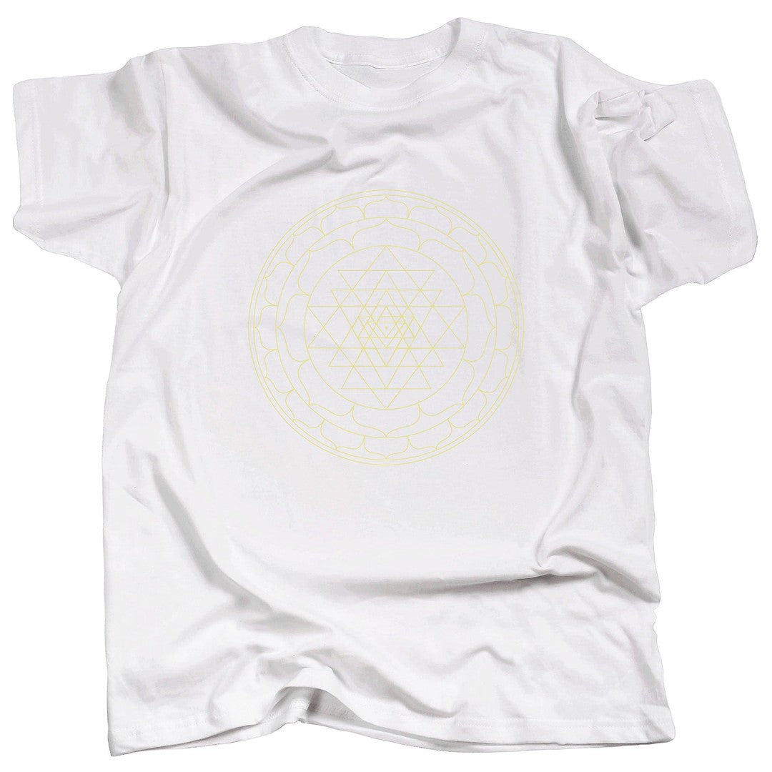 SRI YANTRA LINE - GOLD - T-Shirt