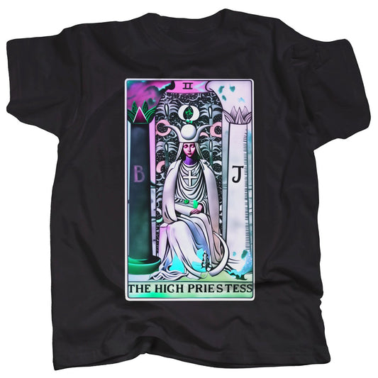 PSYCHEDELIC SURREALIST TAROT - HIGH PRIESTESS T-Shirt