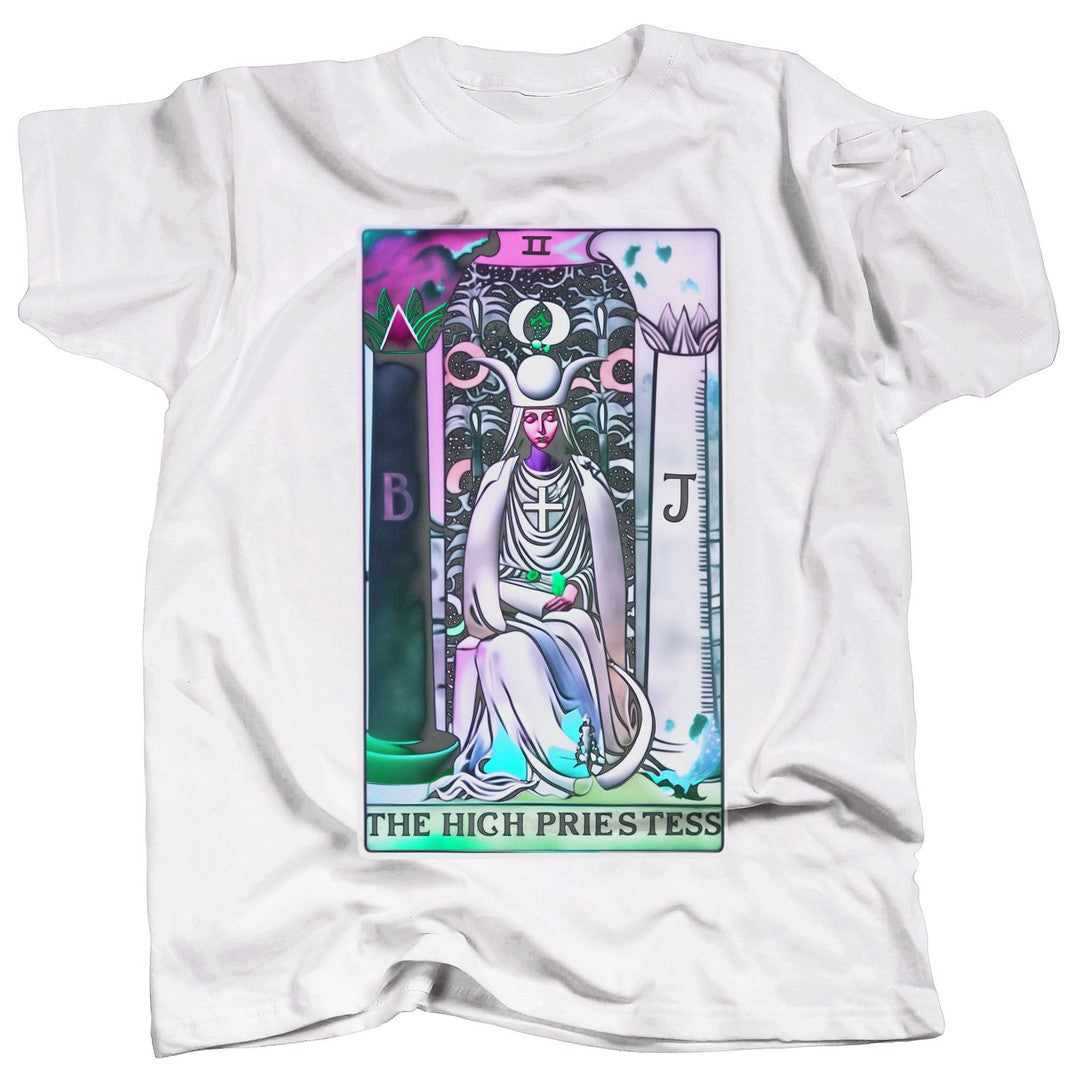 PSYCHEDELIC SURREALIST TAROT - HIGH PRIESTESS T-Shirt