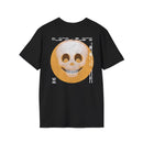 Plene Vivere / Memento Mori - Skull in Smiley - Graphic T-Shirt BACK PRINT