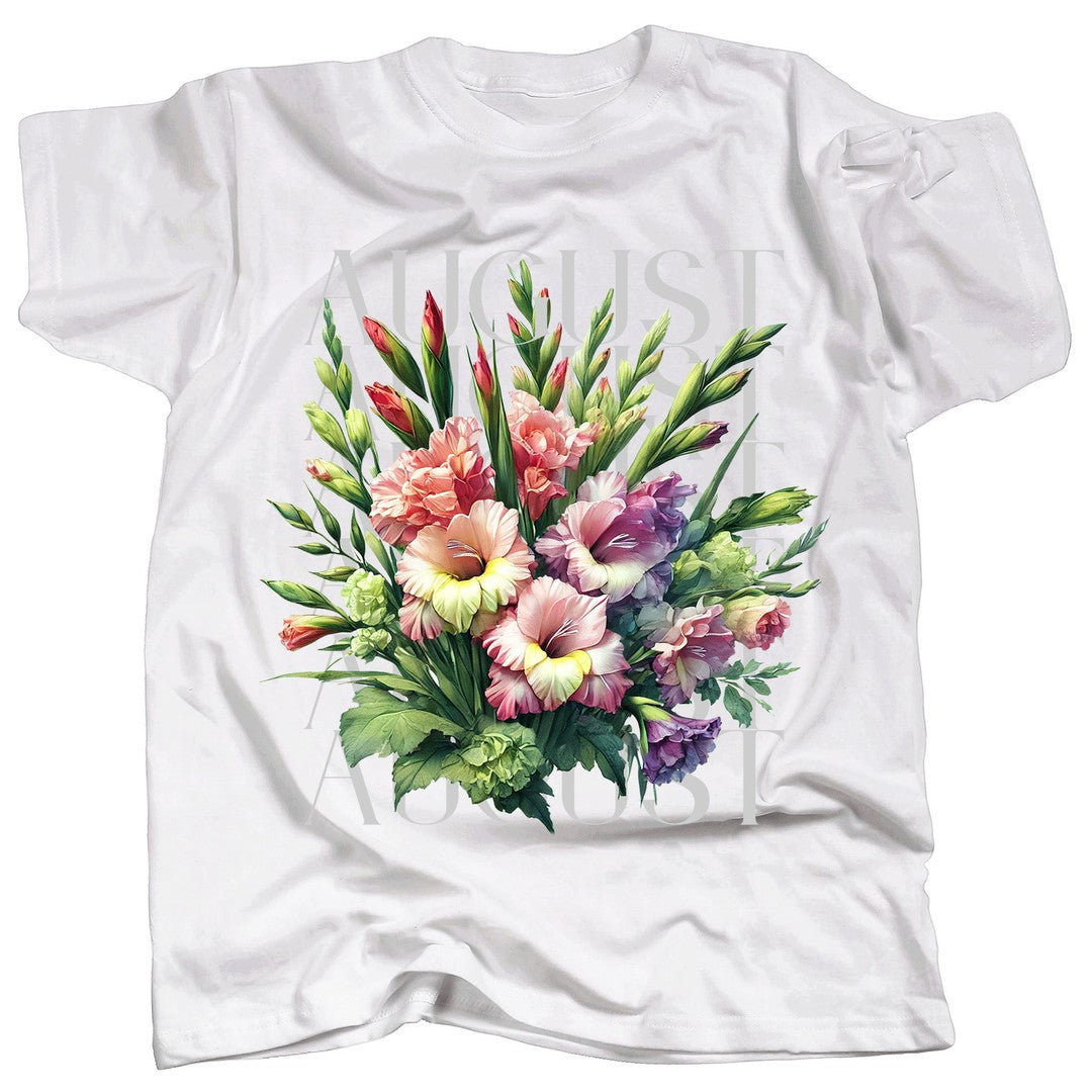 BIRTH FLOWER - AUGUST - GLADIOLUS T-Shirt