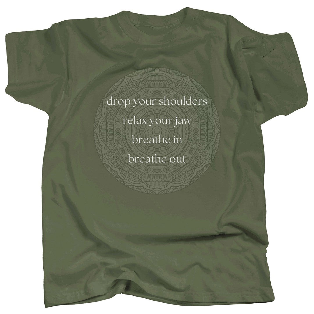 YOGA - GROUNDING MANDALA  - T-Shirt