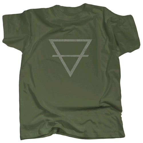 ALCHEMICAL ELEMENT SYMBOL - EARTH - T-Shirt