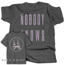 NOBODY KNOWS - BACK PRINT 1