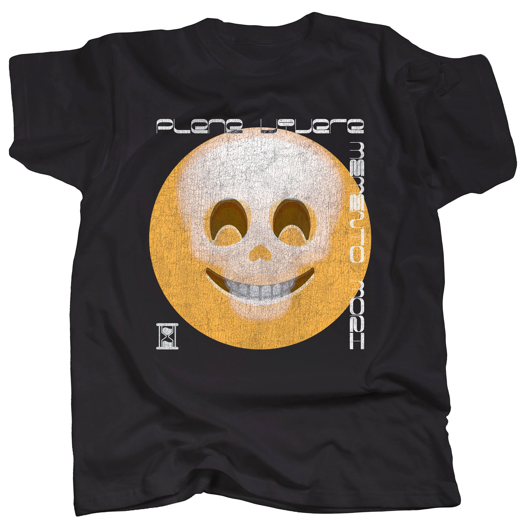 Plene Vivere / Memento Mori - Smiley's Skull - Graphic T-Shirt