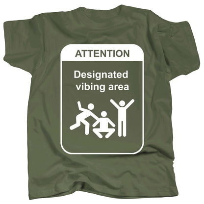 Designated Vibing Area T-Shirt