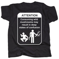 Deep States of Confusion Mushroom T-Shirt