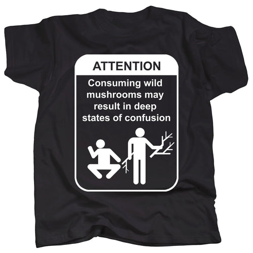 Deep States of Confusion Mushroom T-Shirt