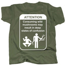 Deep States of Confusion Mushroom T-Shirt