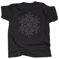 Psilocybin Structure Mandala T-Shirt