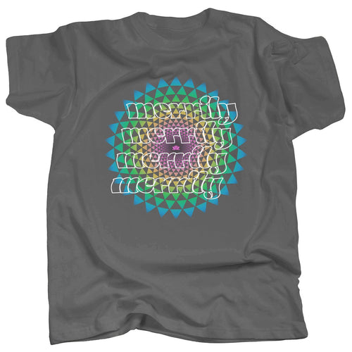 MULTICOLOR 1000 PETAL LOTUS - MERRILY T-Shirt