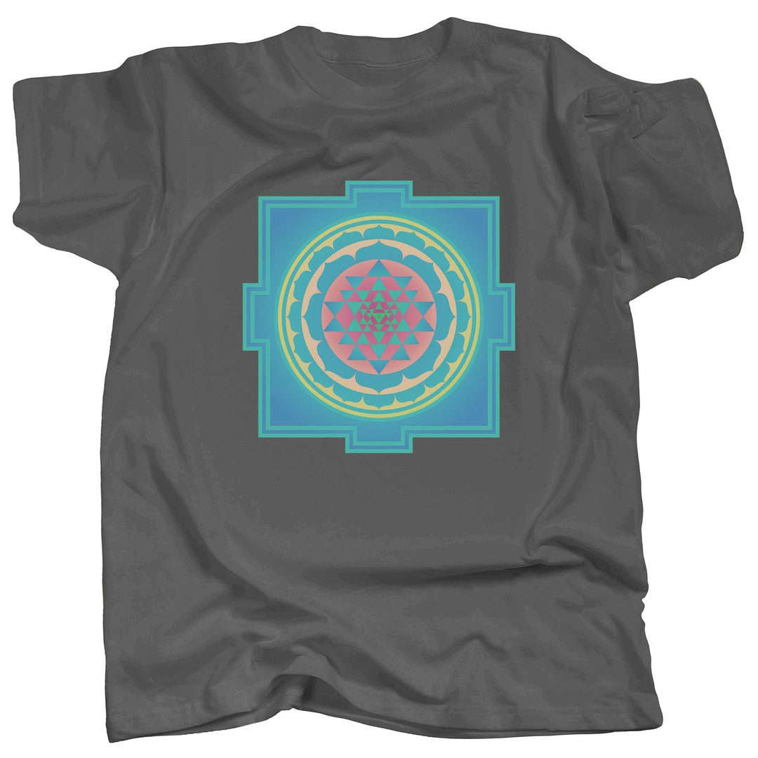 SRI YANTRA - TURQUOISE - T-Shirt