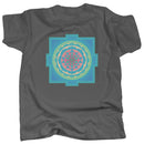 SRI YANTRA - TURQUOISE - T-Shirt