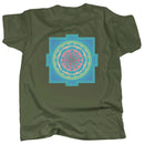 SRI YANTRA - TURQUOISE - T-Shirt