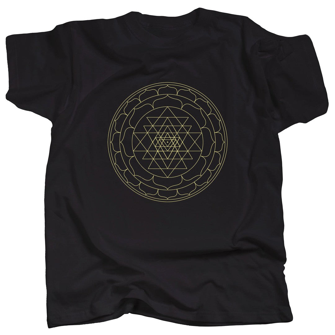 SRI YANTRA LINE - GOLD - T-Shirt