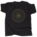 SRI YANTRA LINE - GOLD - T-Shirt