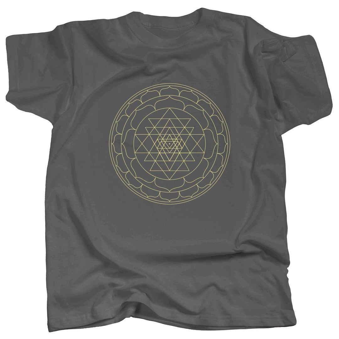 SRI YANTRA LINE - GOLD - T-Shirt