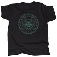 SRI YANTRA LINE - MINT - T-Shirt