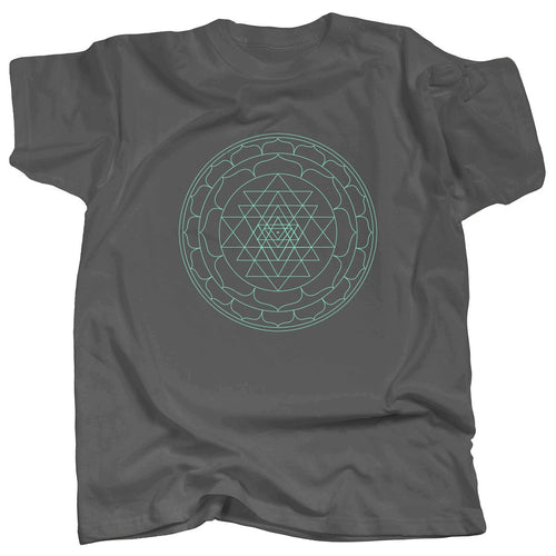 SRI YANTRA LINE - MINT - T-Shirt