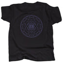 SRI YANTRA LINE - PURPLE - T-Shirt