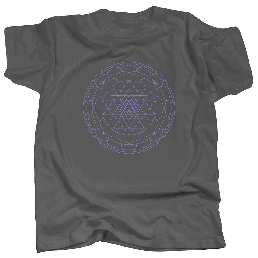 SRI YANTRA LINE - PURPLE - T-Shirt