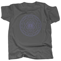 SRI YANTRA LINE - PURPLE - T-Shirt