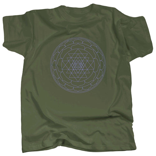 SRI YANTRA LINE - PURPLE - T-Shirt